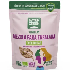 Mezcla 6 Semillas Ensalada, NaturGreen, 450g