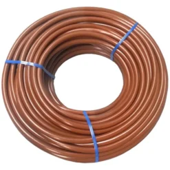 Microtubo Pvc Flexible 3mm X 5mm Marrón - 100 Metros