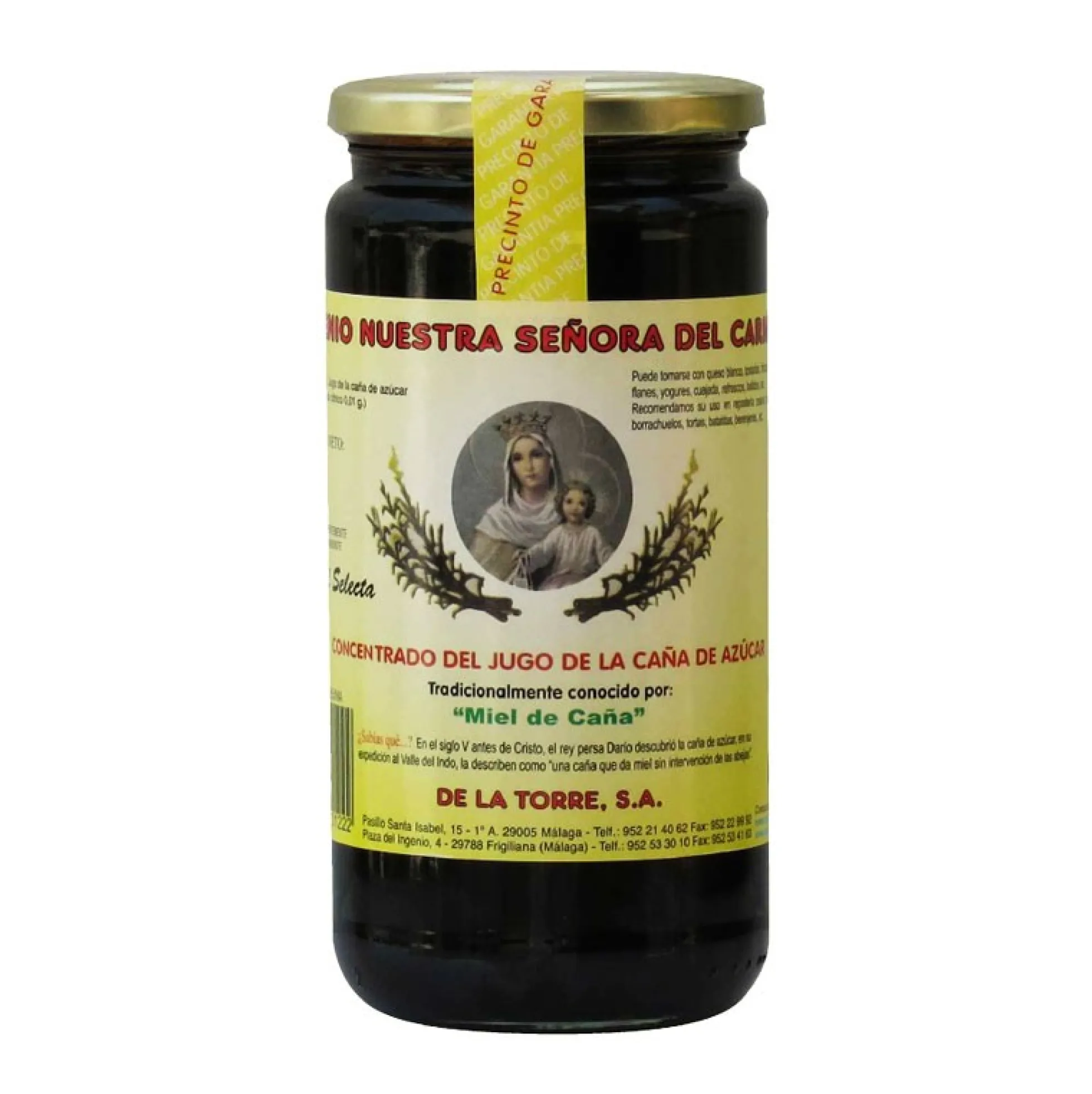 Miel De Caña 920g Ntra. Sra. Del Carmen