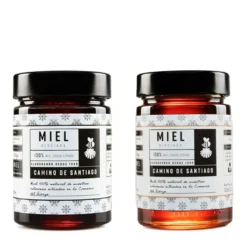 Miel De Castaño Y Miel Del Bosque. Pura 100%. 2 Tarros 480 Gr