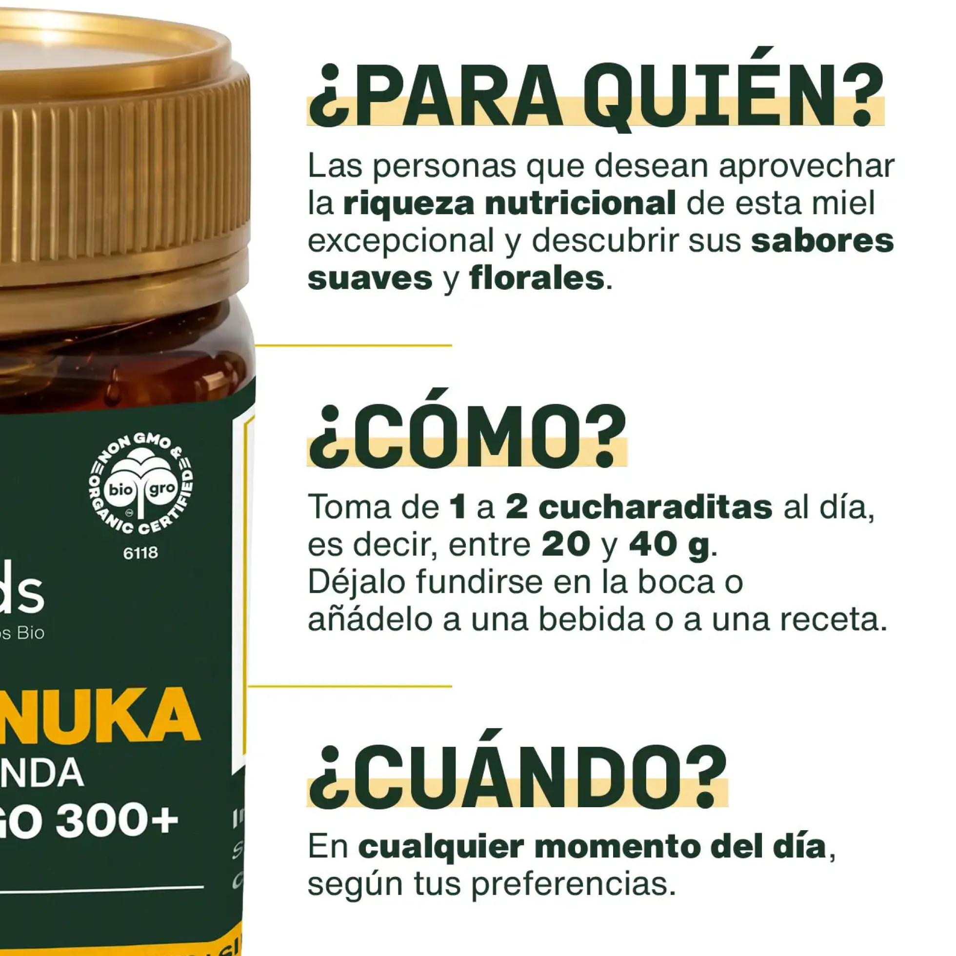 Miel De Manuka Bio 250g
