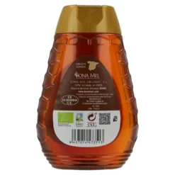 Miel de Mil Flores Ecológica (Anti Goteo) Bona Mel, 350 g