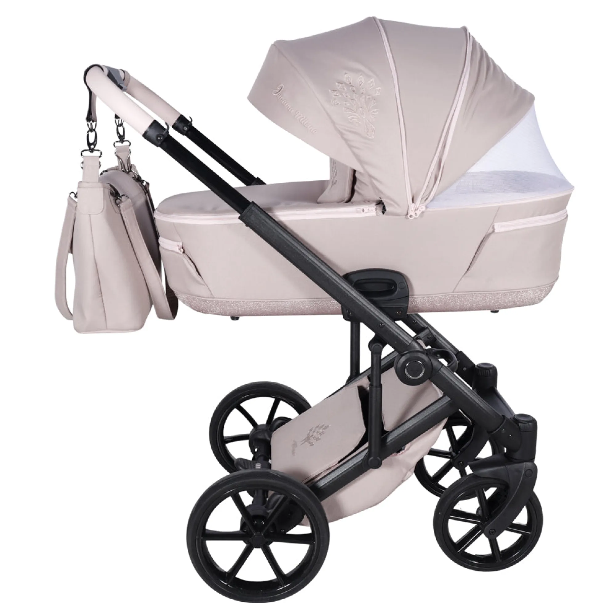 Milano Cochecito De Bebé Duo Rosa