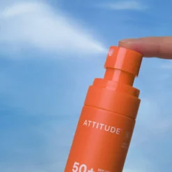 Mineral sunscreen Spray Face & Body SPF 50 Coco tropicale Attitude Sunly 75 ml