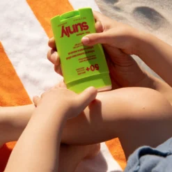 Mineral sunscreen Stick Face & Body Kids SPF 50 watermelon coco Attitude Sunly 60 g