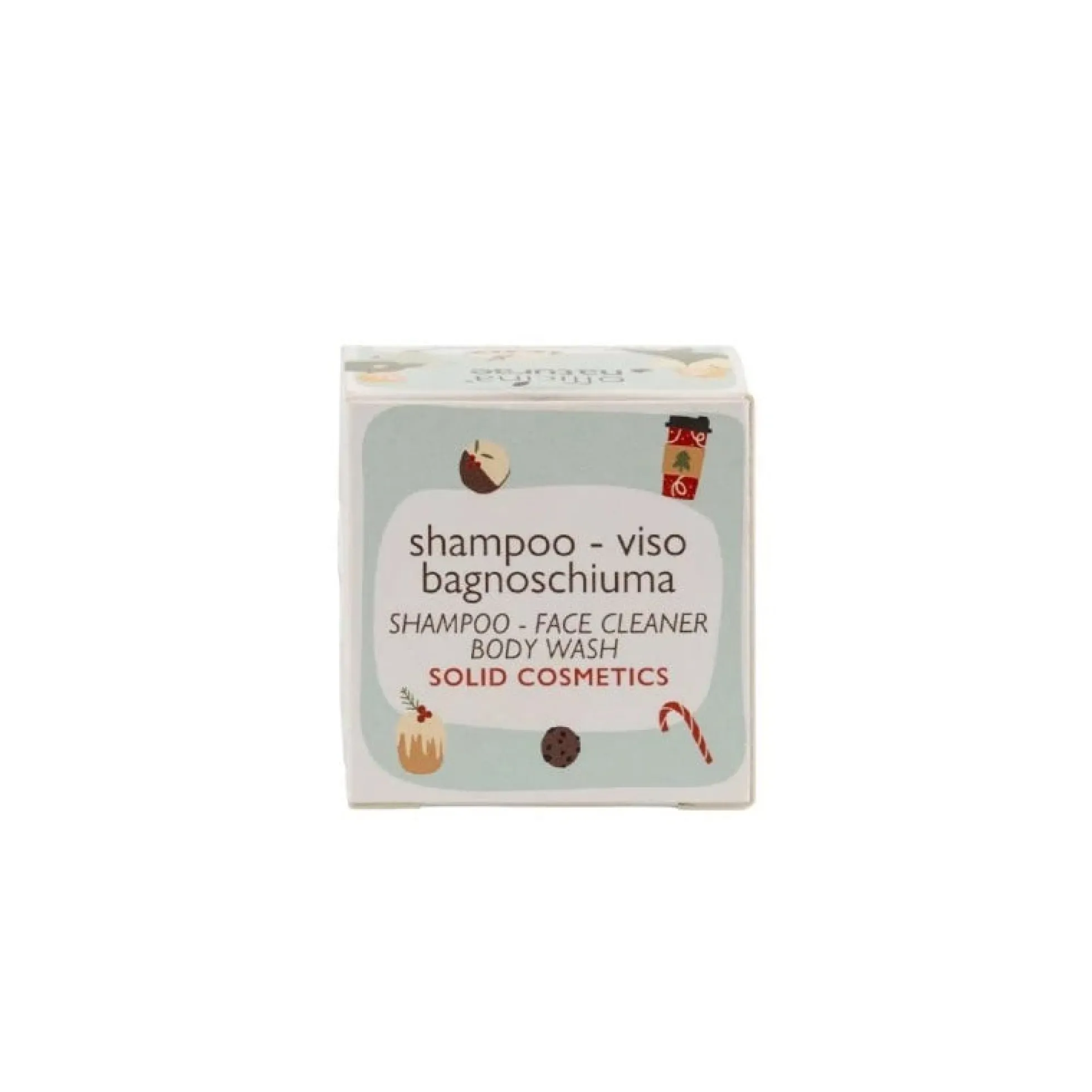 Mini champú sólido + limpiador íntimo sólido + gel corporal sólido Officina Naturae 15 g