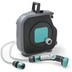 Minienrollador de manguera Azul AQUABAG STYLE 11,5m