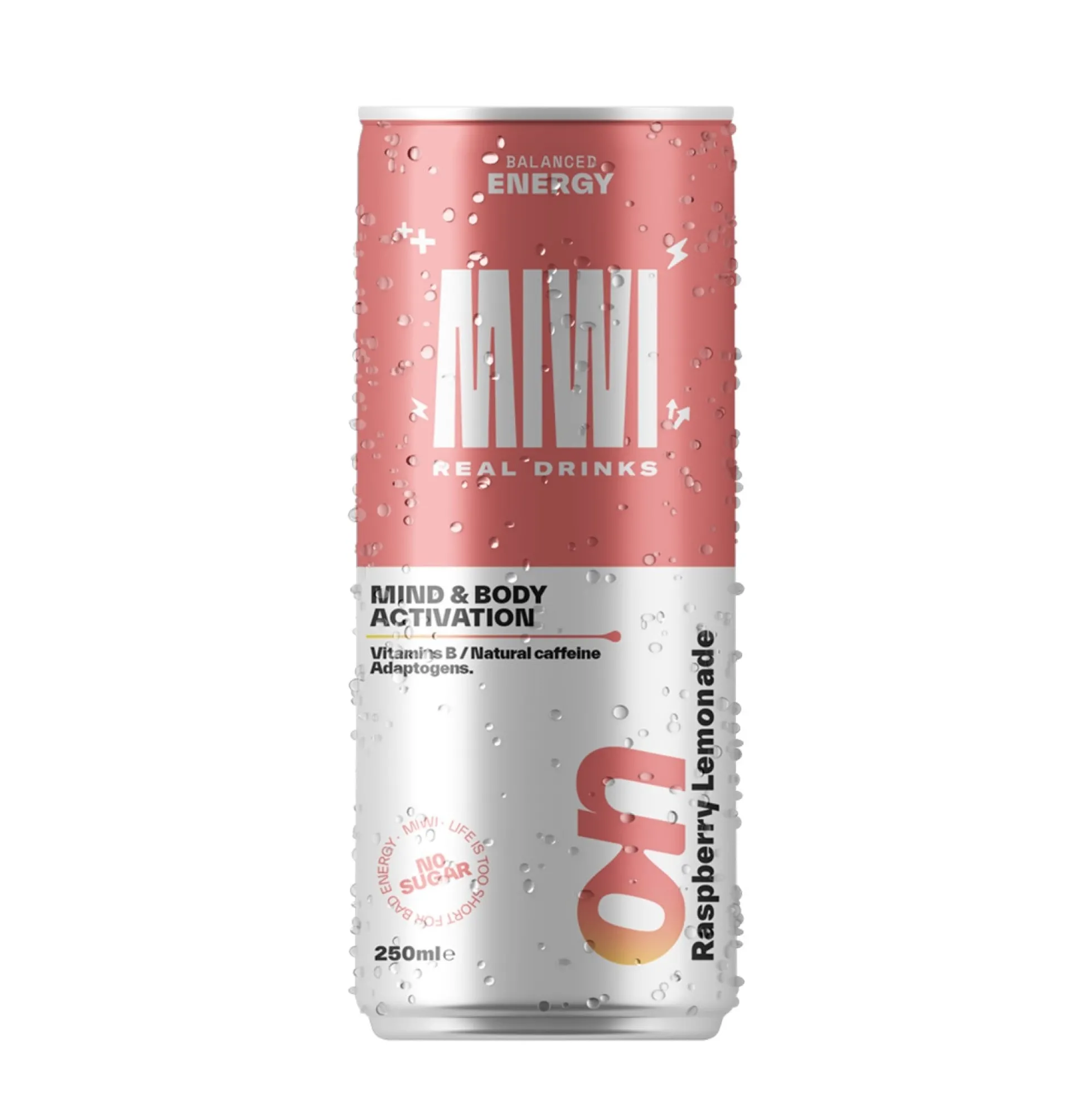 Miwi On Raspberry Lemonade 0% Azucar Miwi 12 Latas 25cl