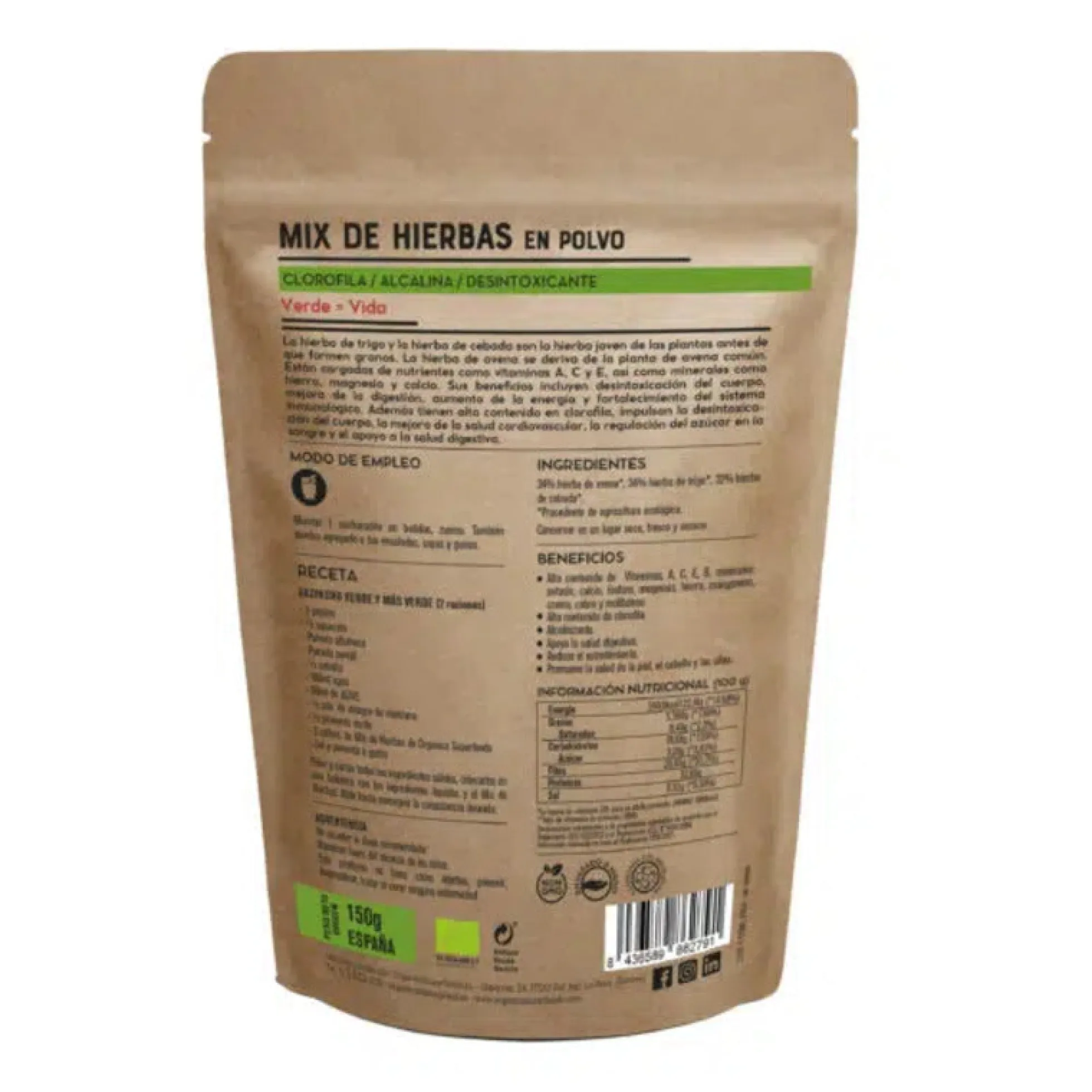 Mix De Hierbas Bio 1kg - Orgánica Superfoods