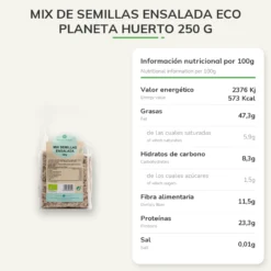 Mix de Semillas ensalada ECO Planeta Huerto 250 g