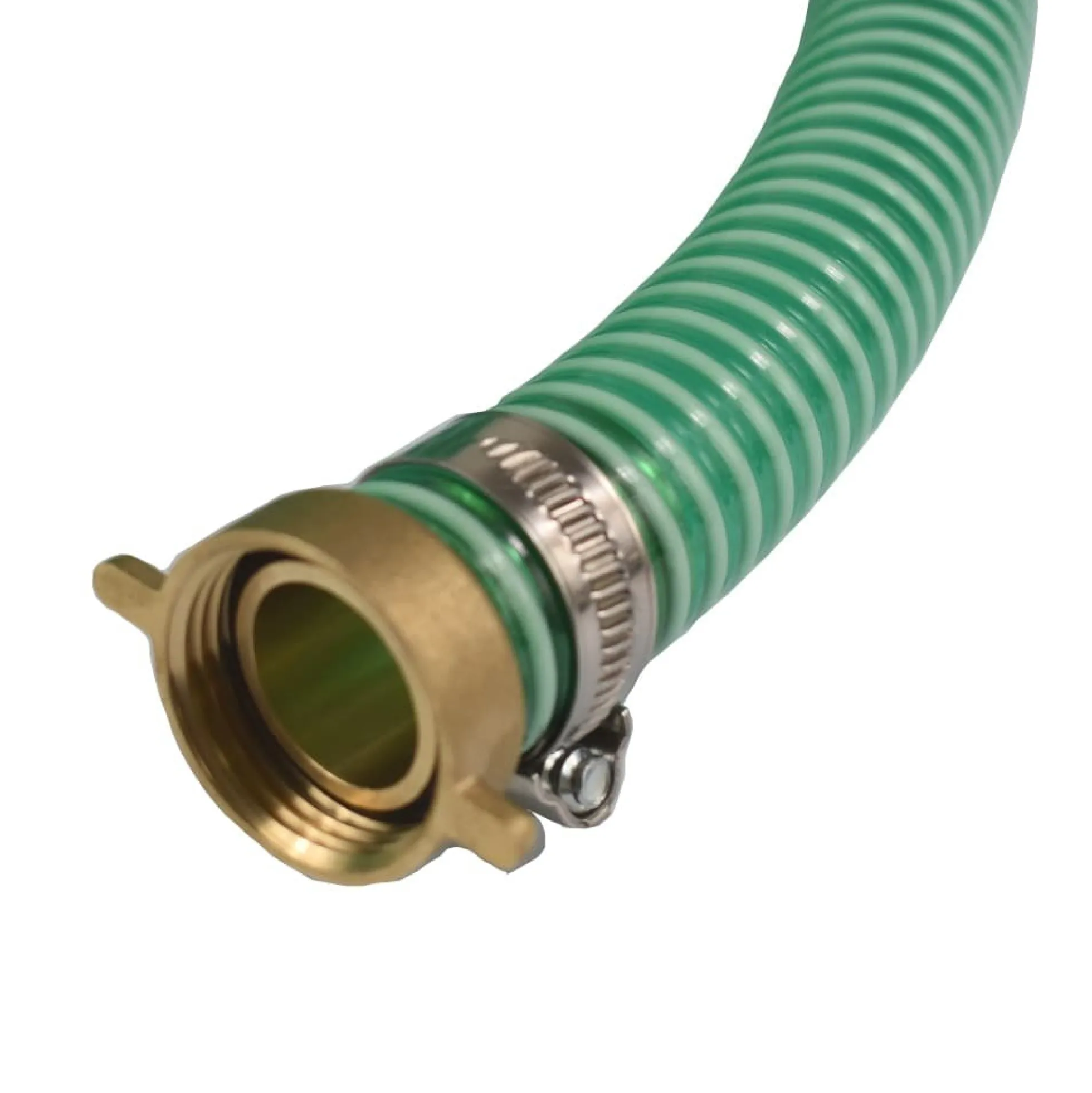 1"/25mm Manguera De Succión Y Presión Con Boquilla De Manguera Macho De 1" + Conexión Hembra De 1" 2/3 10m