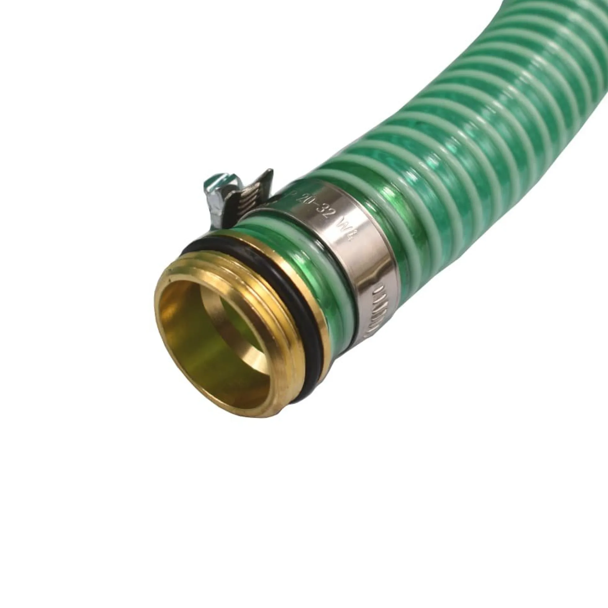 1"/25mm Manguera De Succión Y Presión Con Boquilla De Manguera Macho De 1" + 1" Hembra 2/3 Conexión 4m