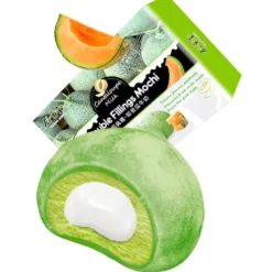 Mochi de Doble Relleno de Melón y Leche Bamboo House 180 g