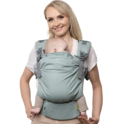 Mochila Portabebé Evolutiva Adaptable Boba X Sea Mist