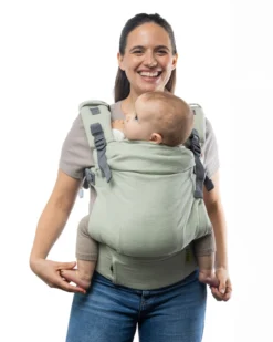 Mochila Portabebé Evolutiva Adaptable Boba X Linen Willow