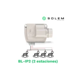 Modulo Solem Bt 2 Estaciones 9v - Control Bluetooth Para Riego Automático