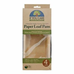 Molde de papel para hornear rectangular If you care 4 uds