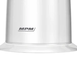 Molinillo Café Eléctrico, Especias, Semillas, 40 G Café 20 Tazas Café, Cuchillas Acero Inox. Mpm Mmk-07, Blanco, 140w