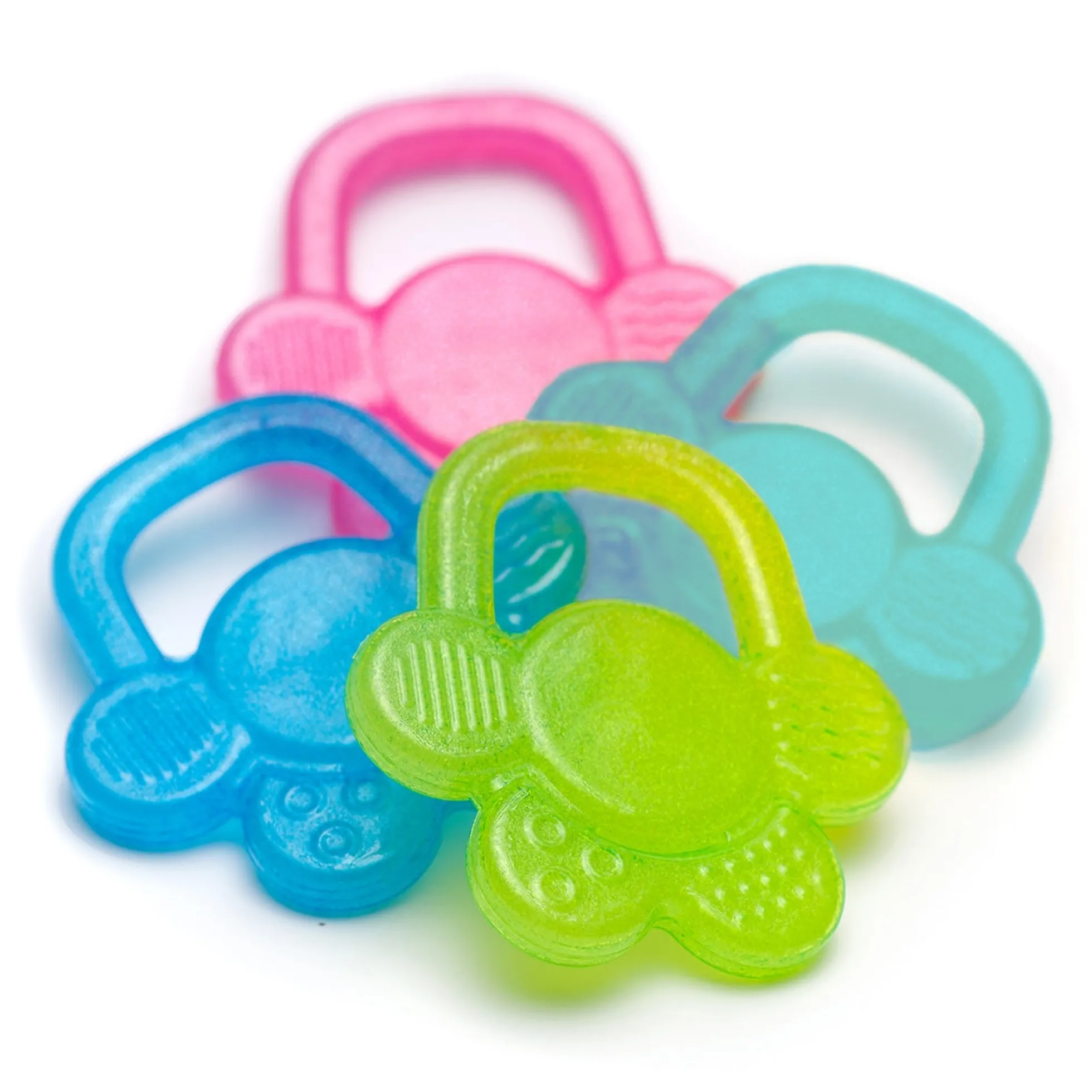 Mordedor De Gel Para Bebes Modelo Flor