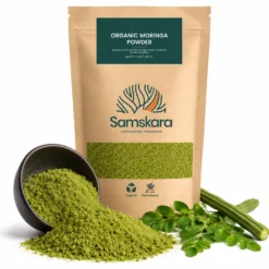 Moringa En Polvo Bio - 250g | Superalimento Ecológico Vegano Para Batidos, Smoothies Y Zumos, Sin Azúcares Añadidos
