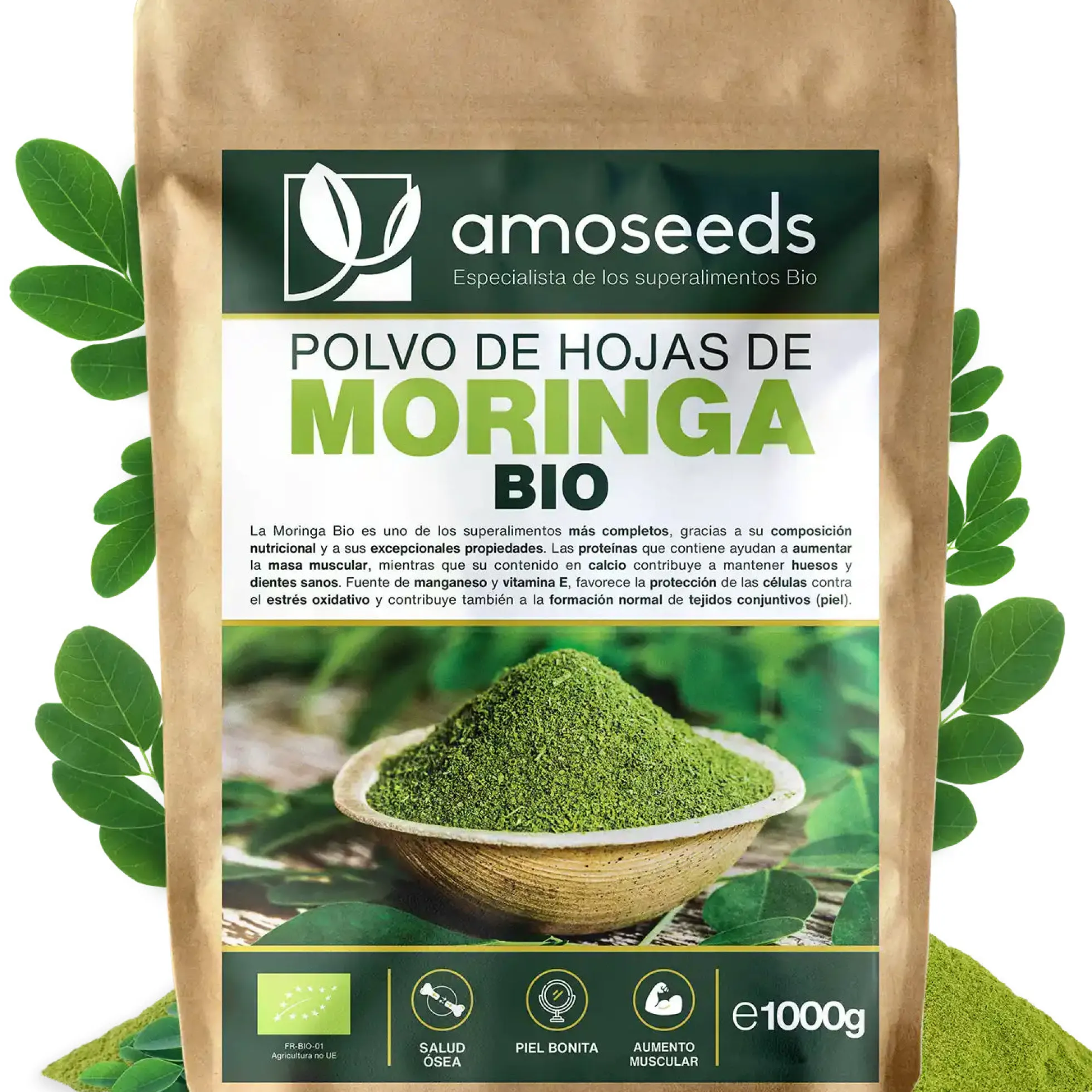 Moringa En Polvo Bio 1kg