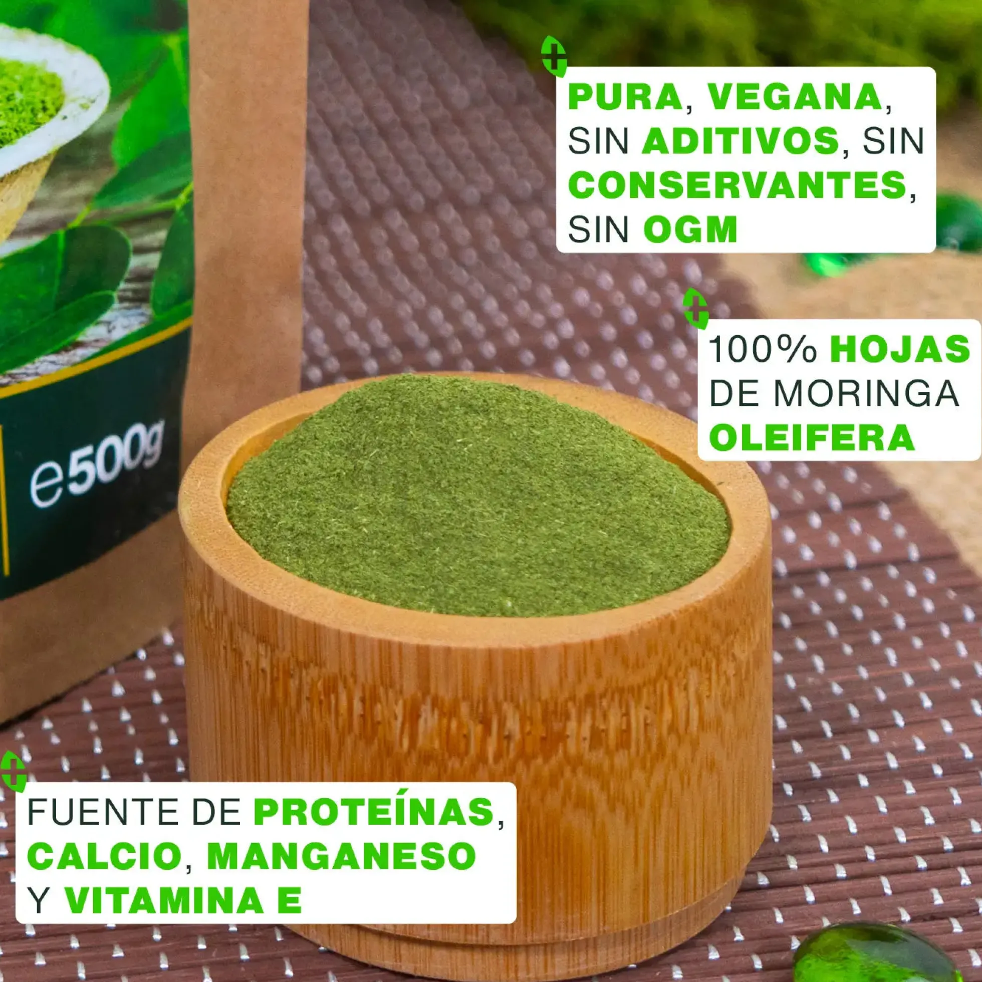 Moringa En Polvo Bio 1kg