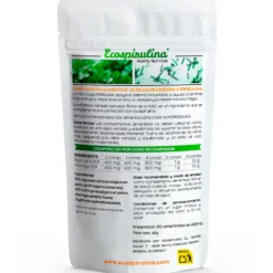 Moringa Y Espirulina Ecológicas En Comprimidos Ecospirulina 200 Comprimidos