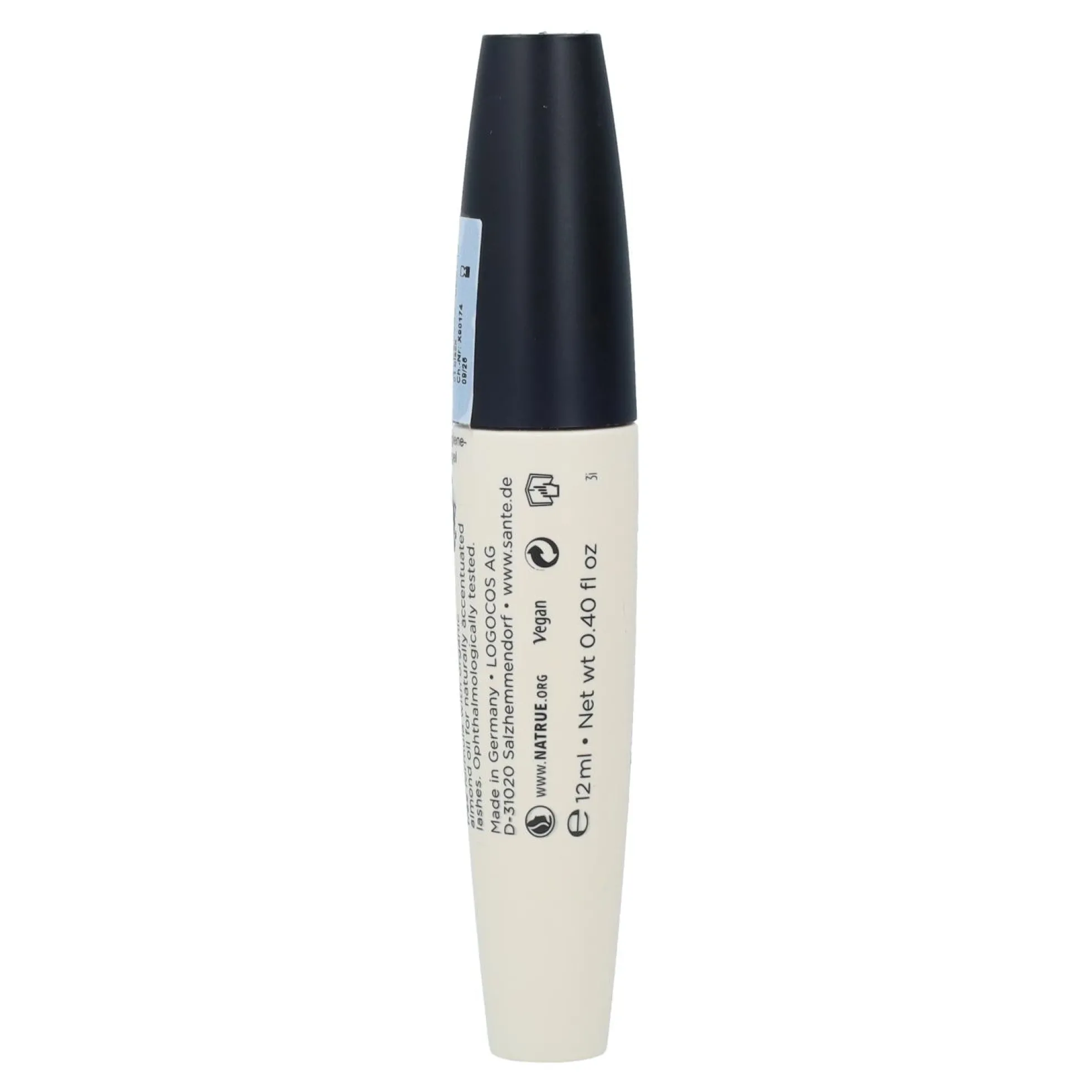 Máscara de Pestañas Senstive 01 Black Sante 8 ml