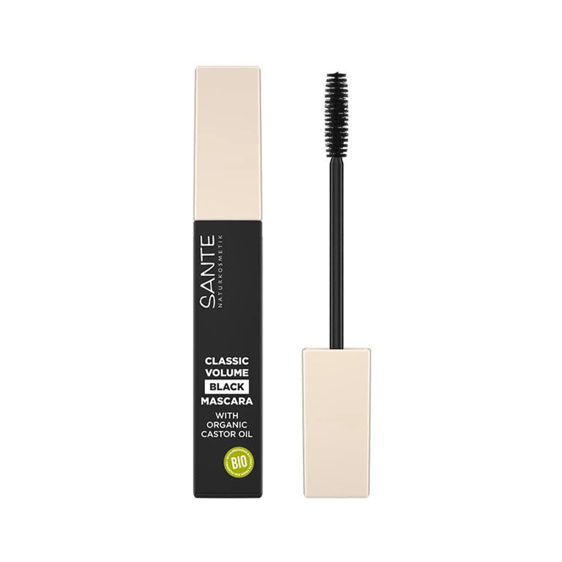 Máscara Pestañas Volumen 01 Black Sante 8 ml