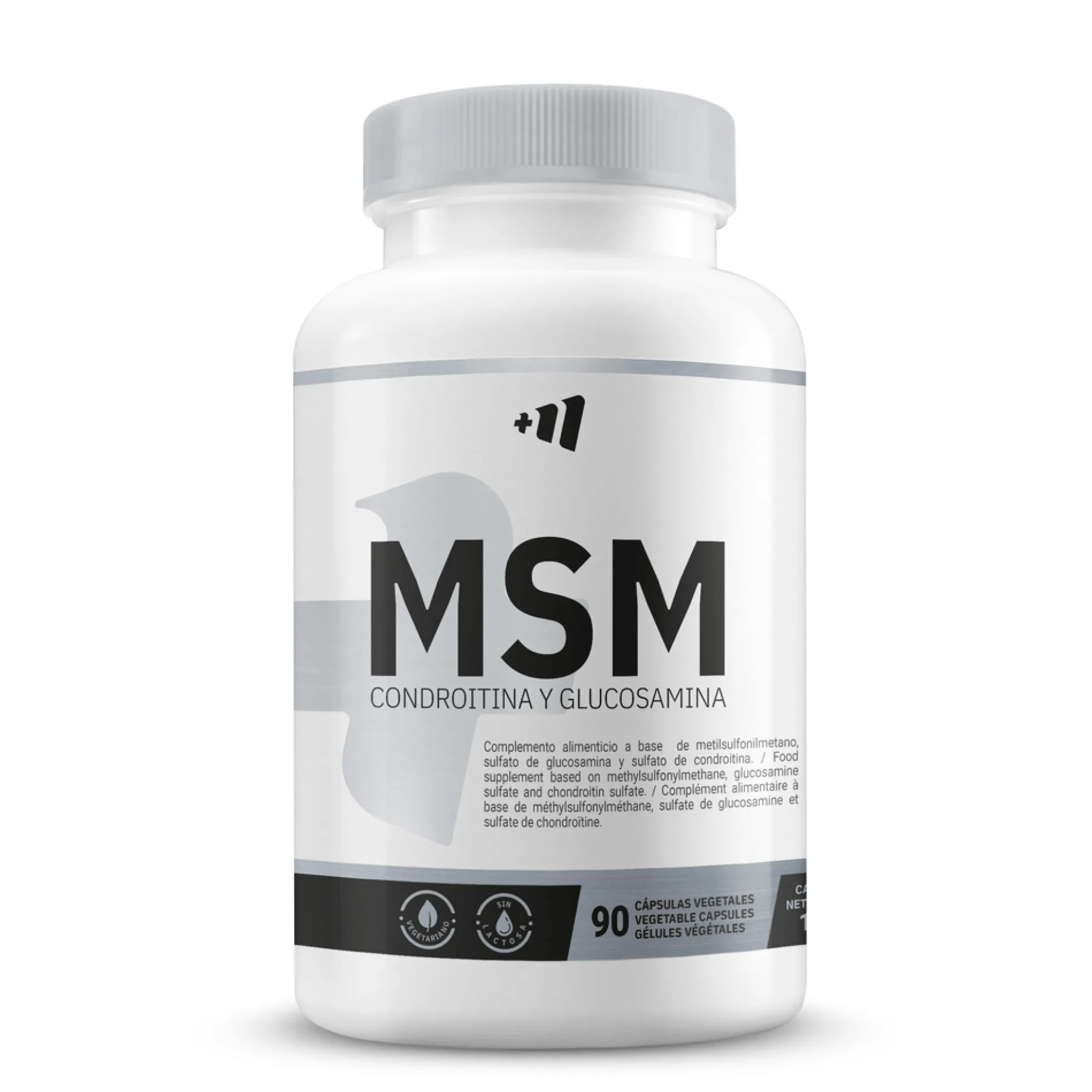 Msm Condroitina Y Glucosamina - 90 Cápsulas Vegetales - Mejora Las Articulaciones - Masmusculo