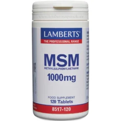 MSM 1000 mg de Fuente Natural Lamberts 120 tabletas