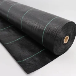 152m² Tejido De Suelo Película Contra Malas Hierbas Película Para Mantillo 100 G 1 M De Ancho Negro