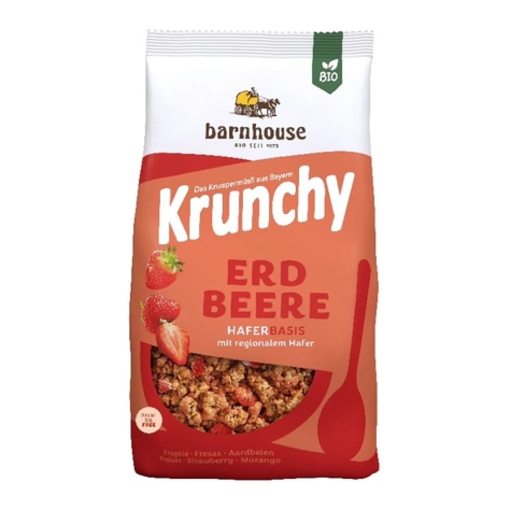 Muesli krunchy fresas Barnhouse 375g