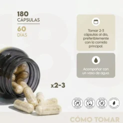 Multi Colágeno 5 tipos 60 días Articulaciones N2 Natural Nutrition 180 cápsulas