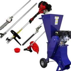 Multiherramienta 5 En 1 Y Astilladora De Madera De 15 Hp