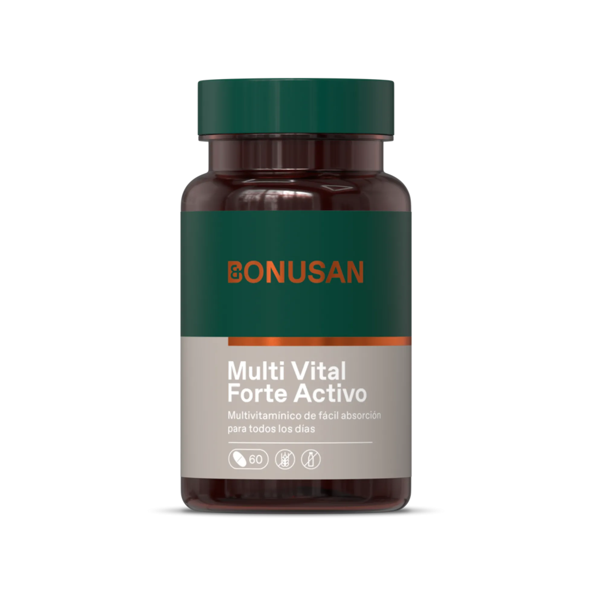 Multi Vital Forte Activo Bonusan 60 comprimidos