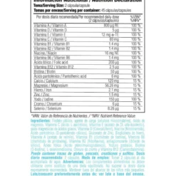 Multi Vitaminas - 90 Cápsulas Vegetales - Complejos Multivitaminicos - Smart Supplements
