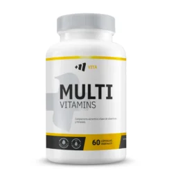Multi Vitamins - 60 Cápsulas Vegetales - Aporta Vitalidad - Masmusculo