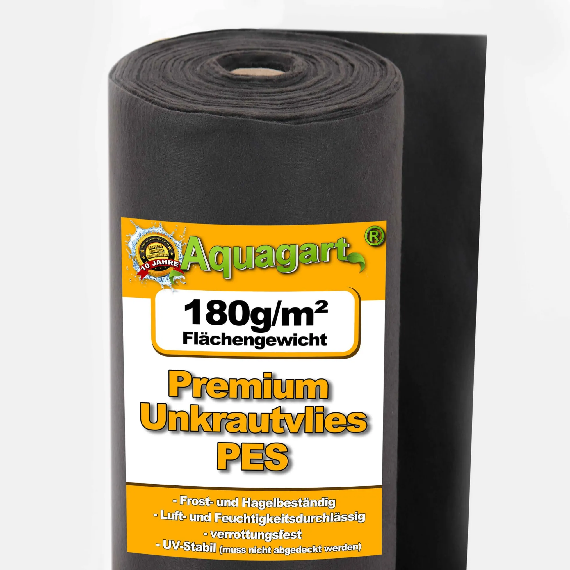 100m² Vellón Contra Malas Hierbas Jardín Vellón Mantillo Vellón Vellón 180g 2m De Ancho Calidad Premium