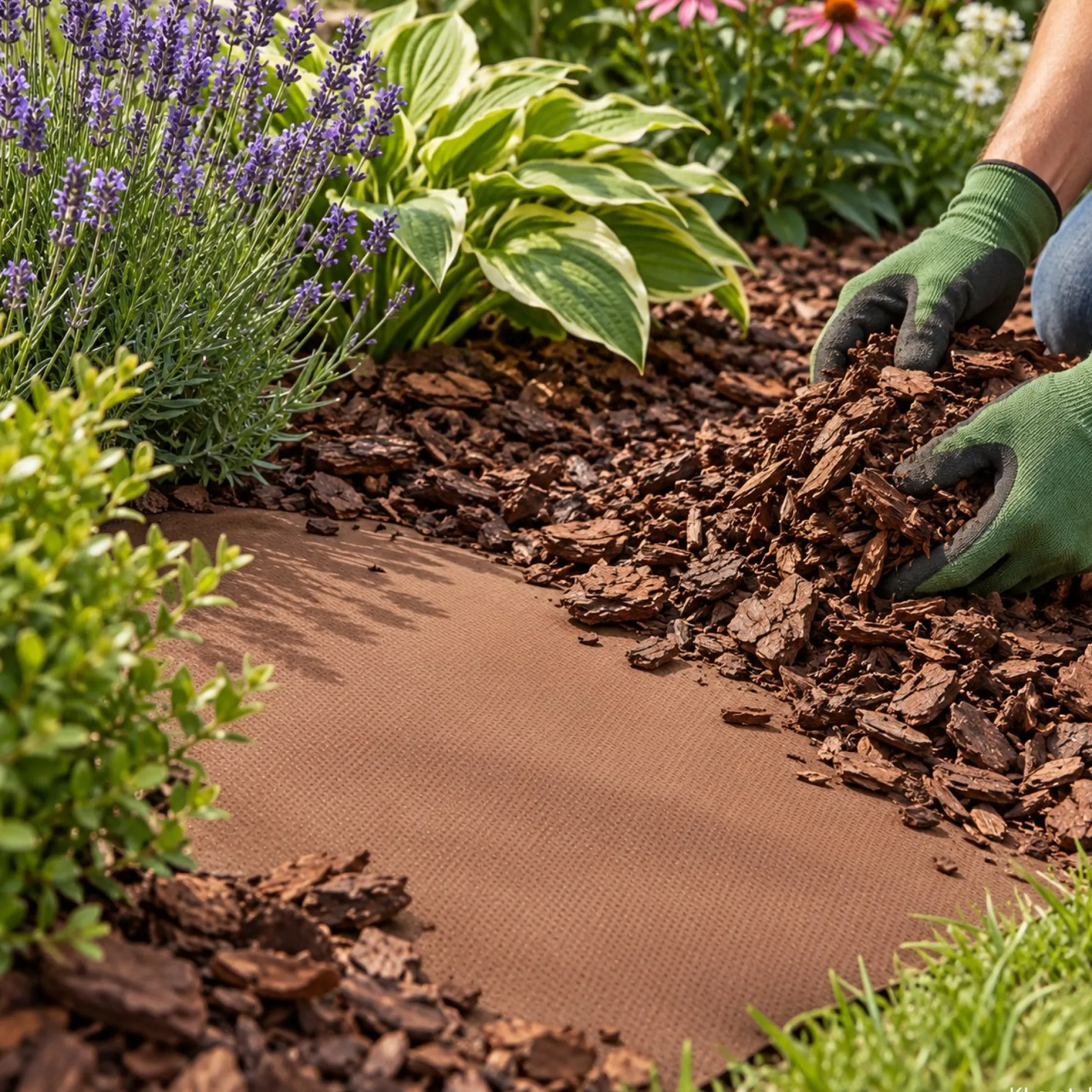 16m² Vellón De Jardín Vellón Contra Malas Hierbas Vellón 80g 1,6m De Ancho Marrón