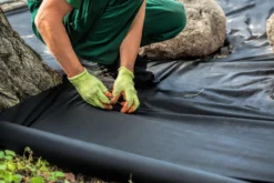 125m X 1m Vellón Contra Malas Hierbas Estable A Los Rayos Uv Con 2 Superficies Vellón Para Jardín Pes/pp
