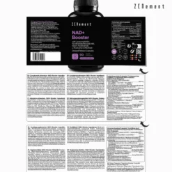 NAD+ Booster Zenement 90 Cápsulas Veganas