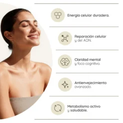 NAD+ Liposomal Antienvejecimiento 30 días Vitalidad N2 Natural Nutrition 60 cápsulas