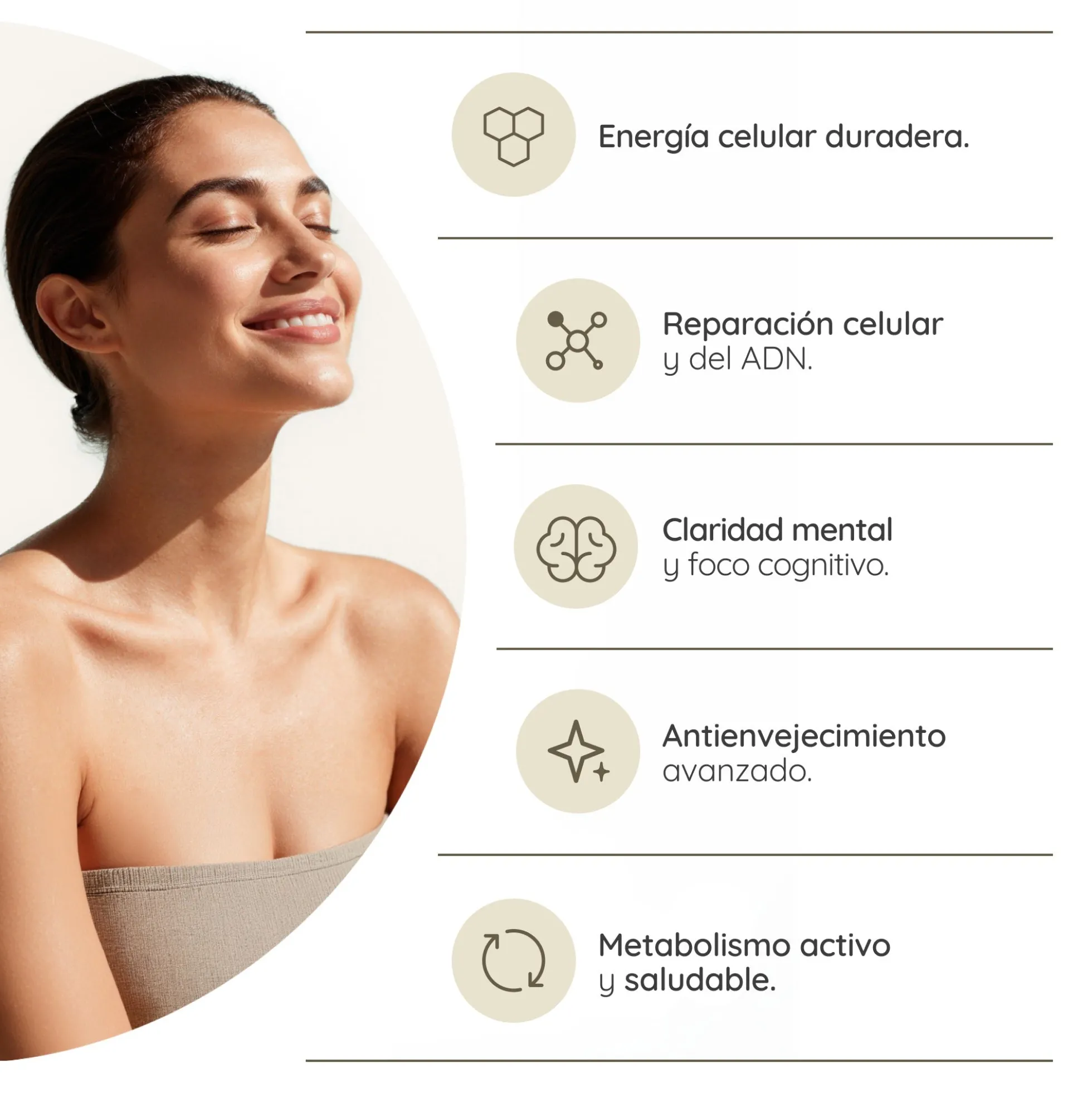 NAD+ Liposomal Antienvejecimiento 30 días Vitalidad N2 Natural Nutrition 60 cápsulas