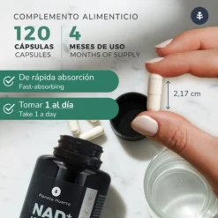 NAD+ Transresveratrol Planeta Huerto 120 cápsulas
