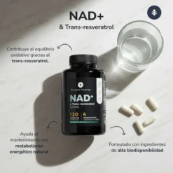 NAD+ Transresveratrol Planeta Huerto 120 cápsulas