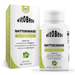 Nattokinase 2000 Fus - 60 Cápsulas - Sistema Circulatorio - Vitobest