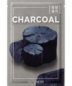 Natural Charcoal Mask Sheet_mascarilla Carbón_21ml