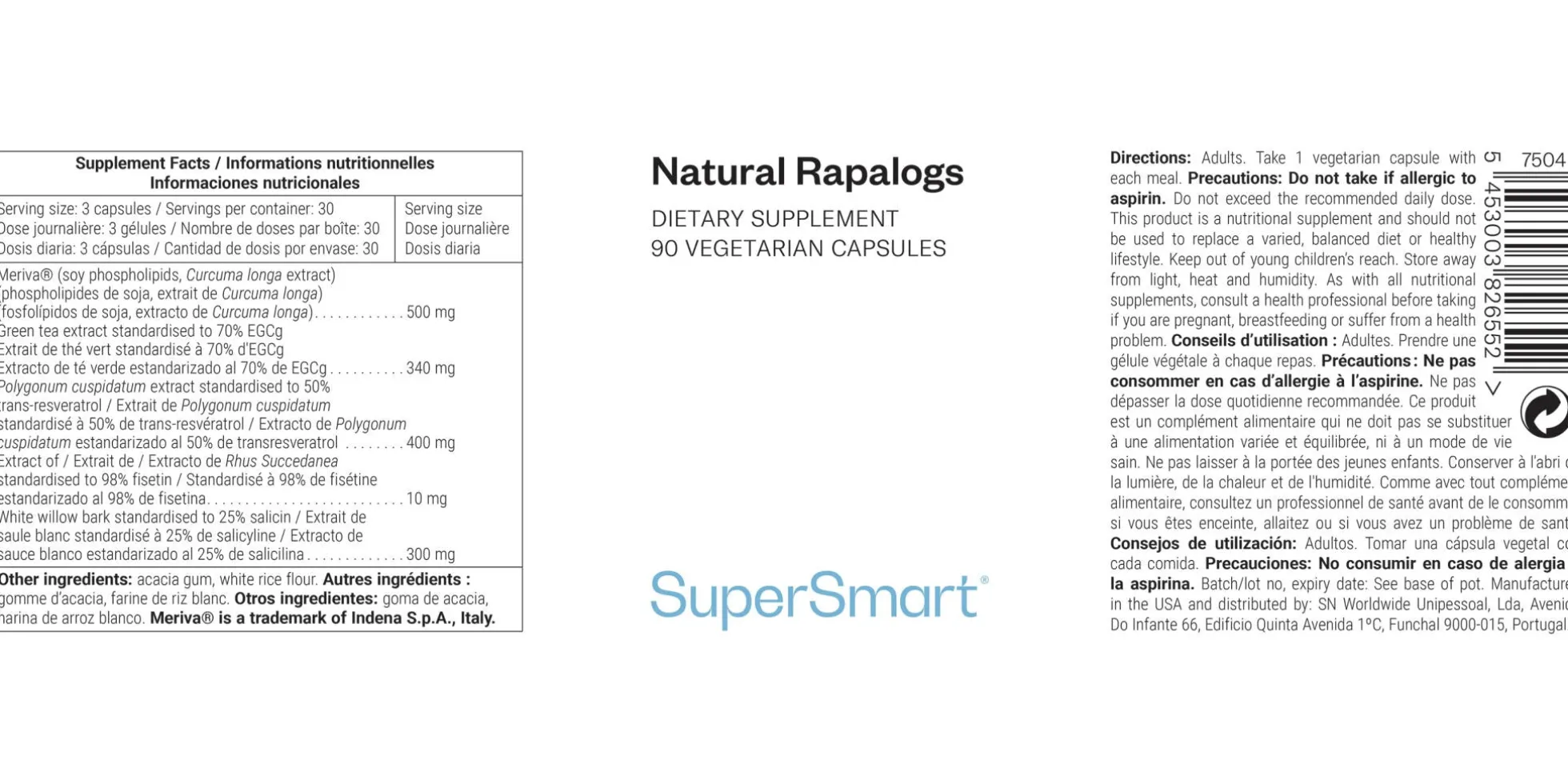 Natural Rapalogs