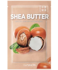 Natural Shea Butter Mask Sheet_mascarilla Manteca De Karité_21ml